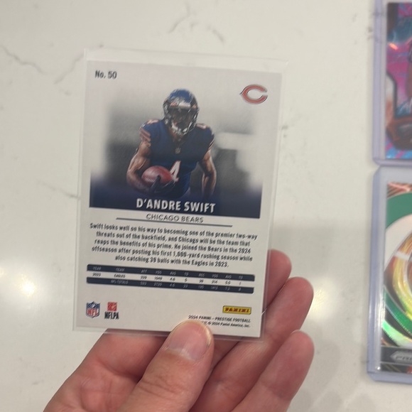 Panini and Topps Prestige Trading Cards - Multicolor Collection. 5 Chicago Bears - Picture 2 of 8